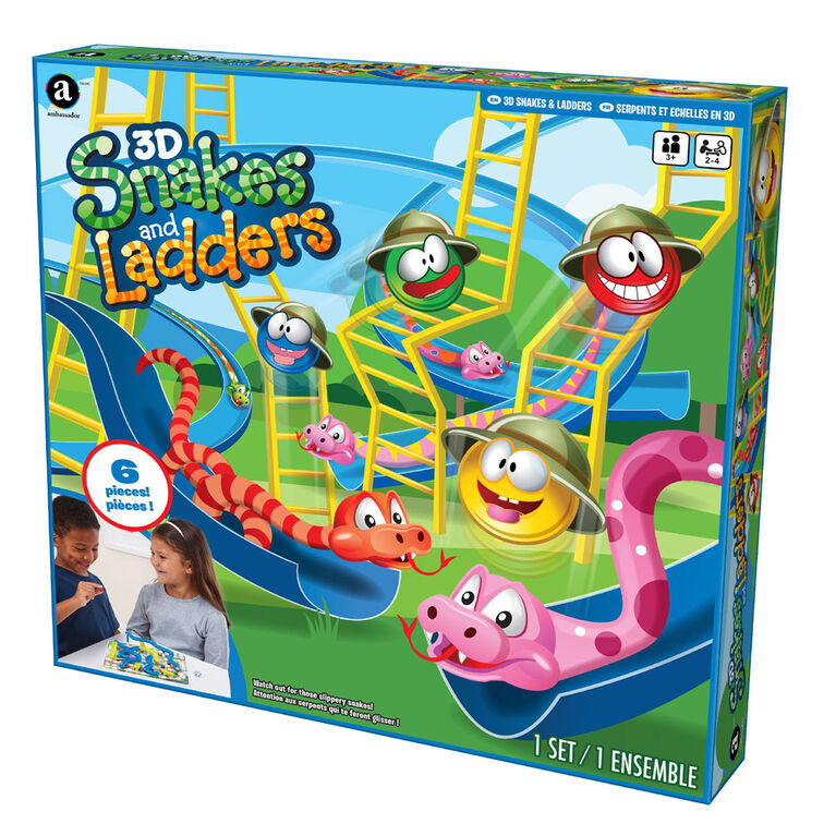 Merchant Ambassador 3D Snakes & Ladder GPF1819