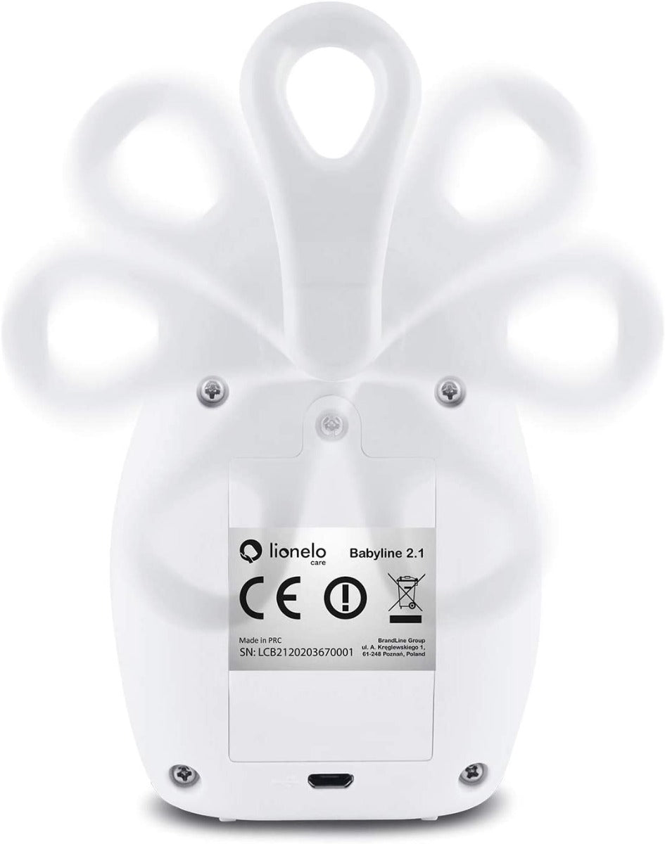 Lionelo 2-Piece Babyline 2.1 Audio Baby Monitor LNL55127