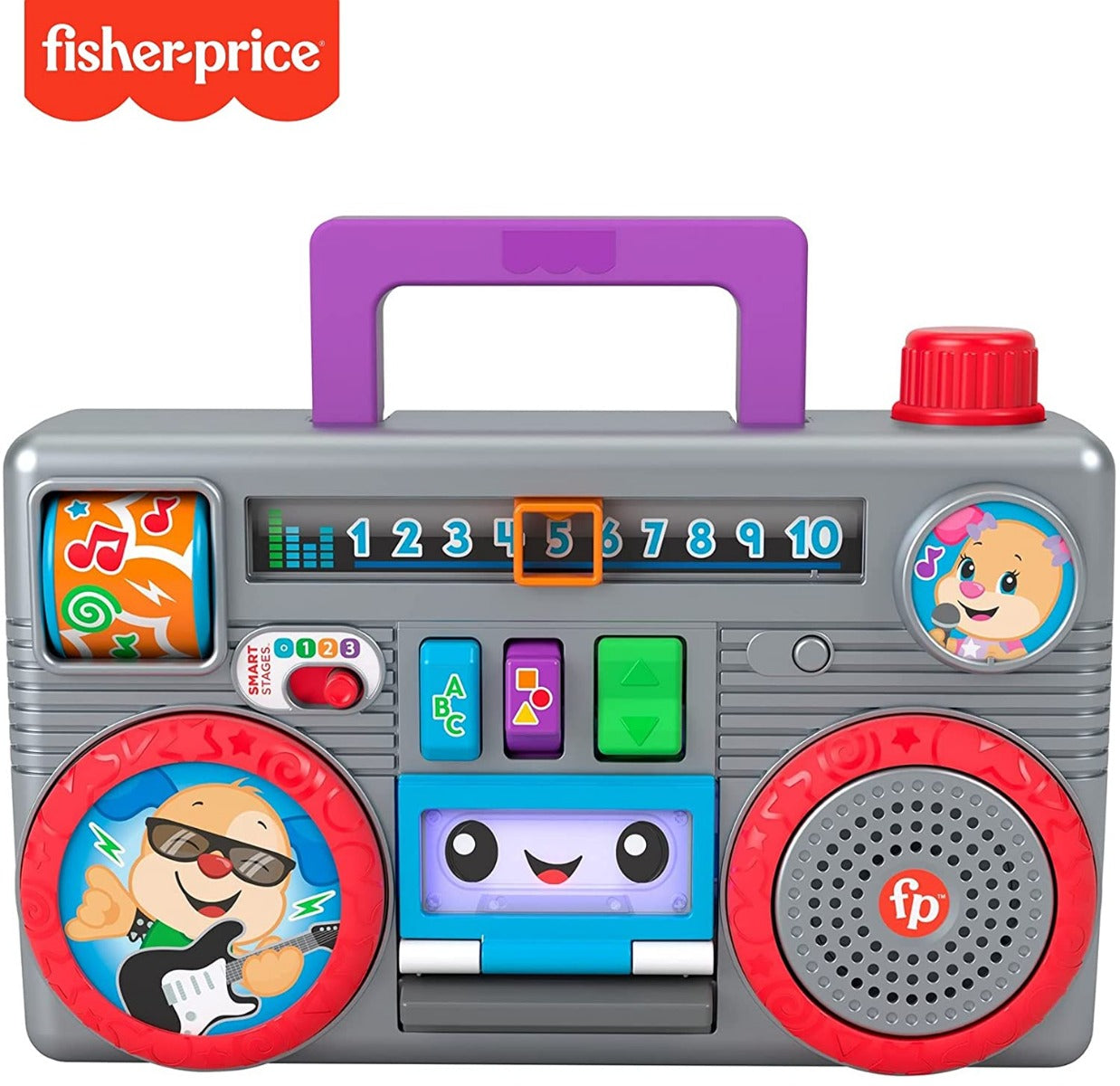 Fisher-Price Laugh Learn Busy Boombox GYC18
