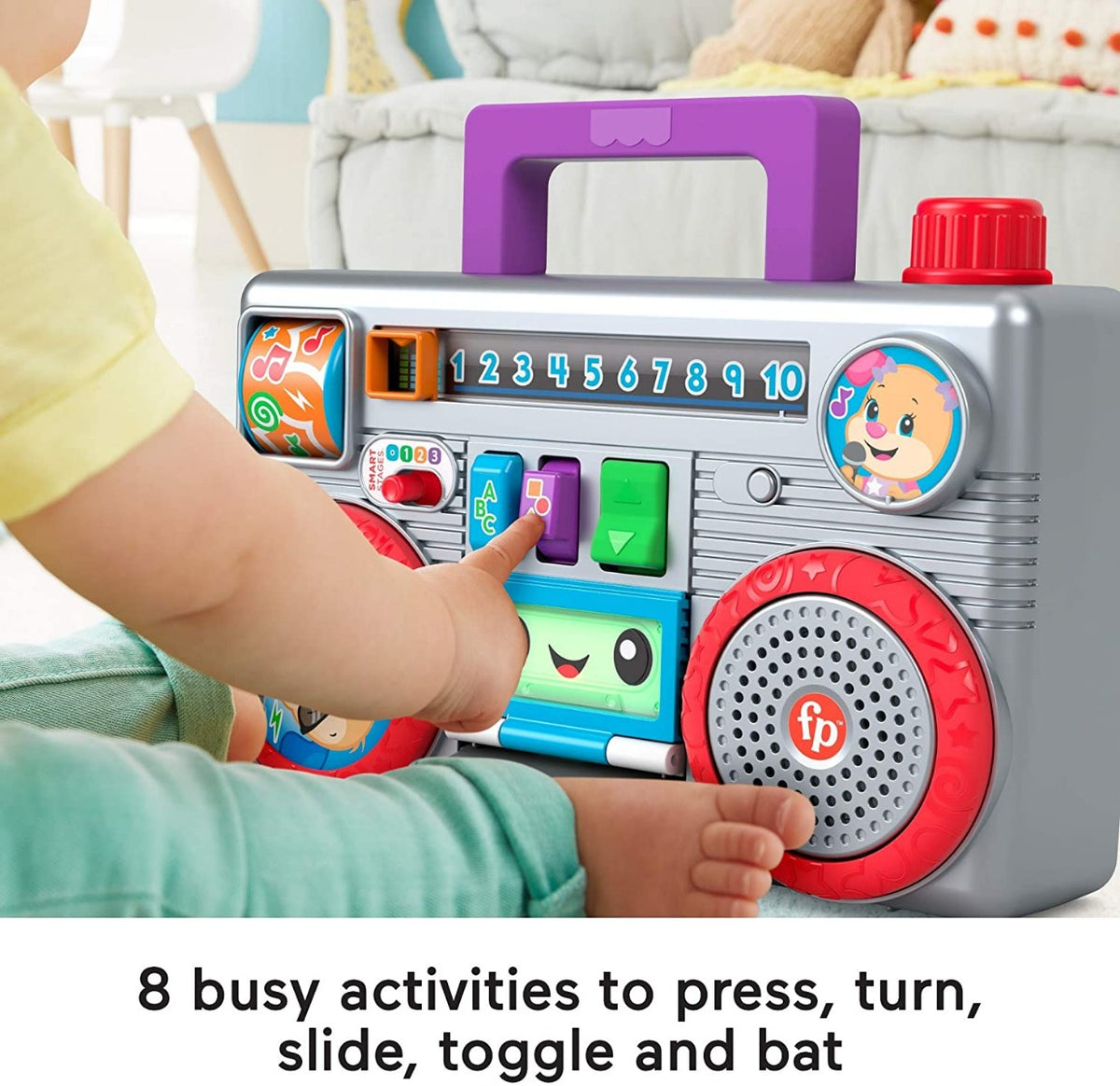 Fisher-Price Laugh Learn Busy Boombox GYC18