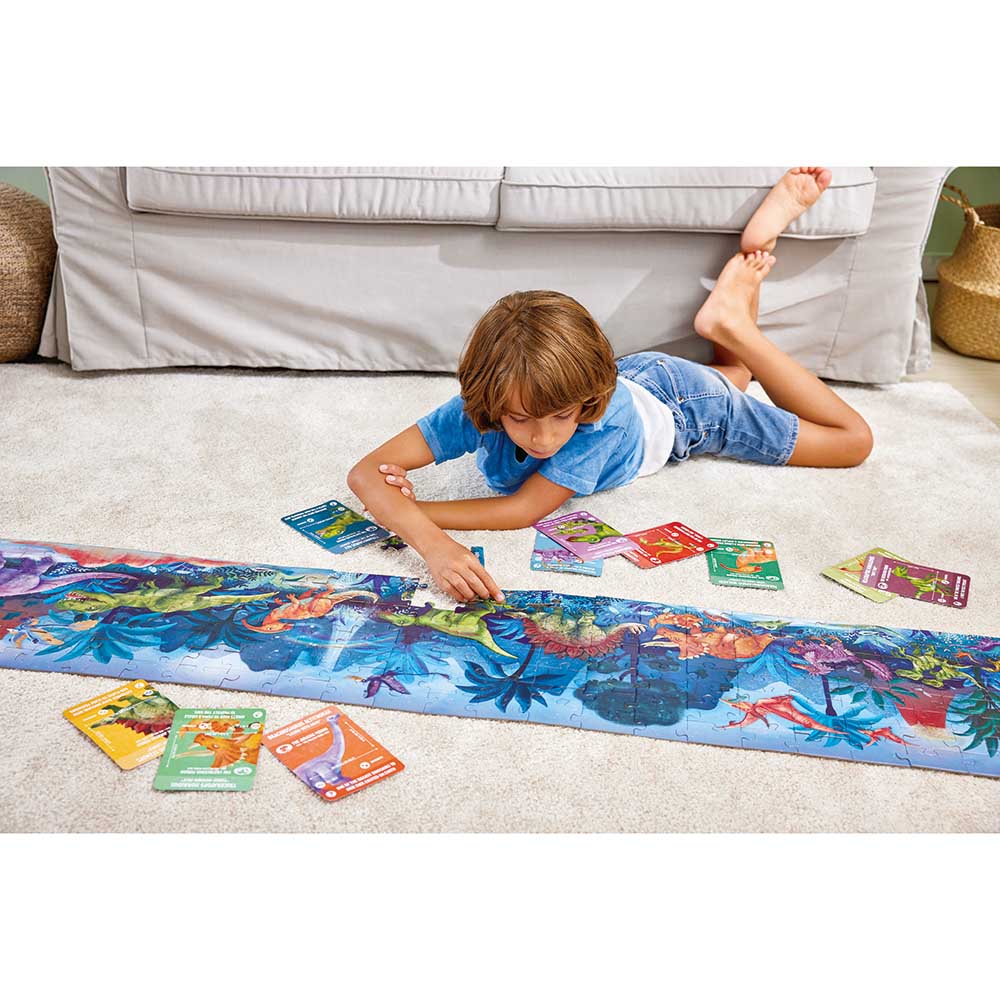 Hape Dinosaur Puzzle Glow in the Dark 1.5m 200pcs E1632 - Colorland Toys