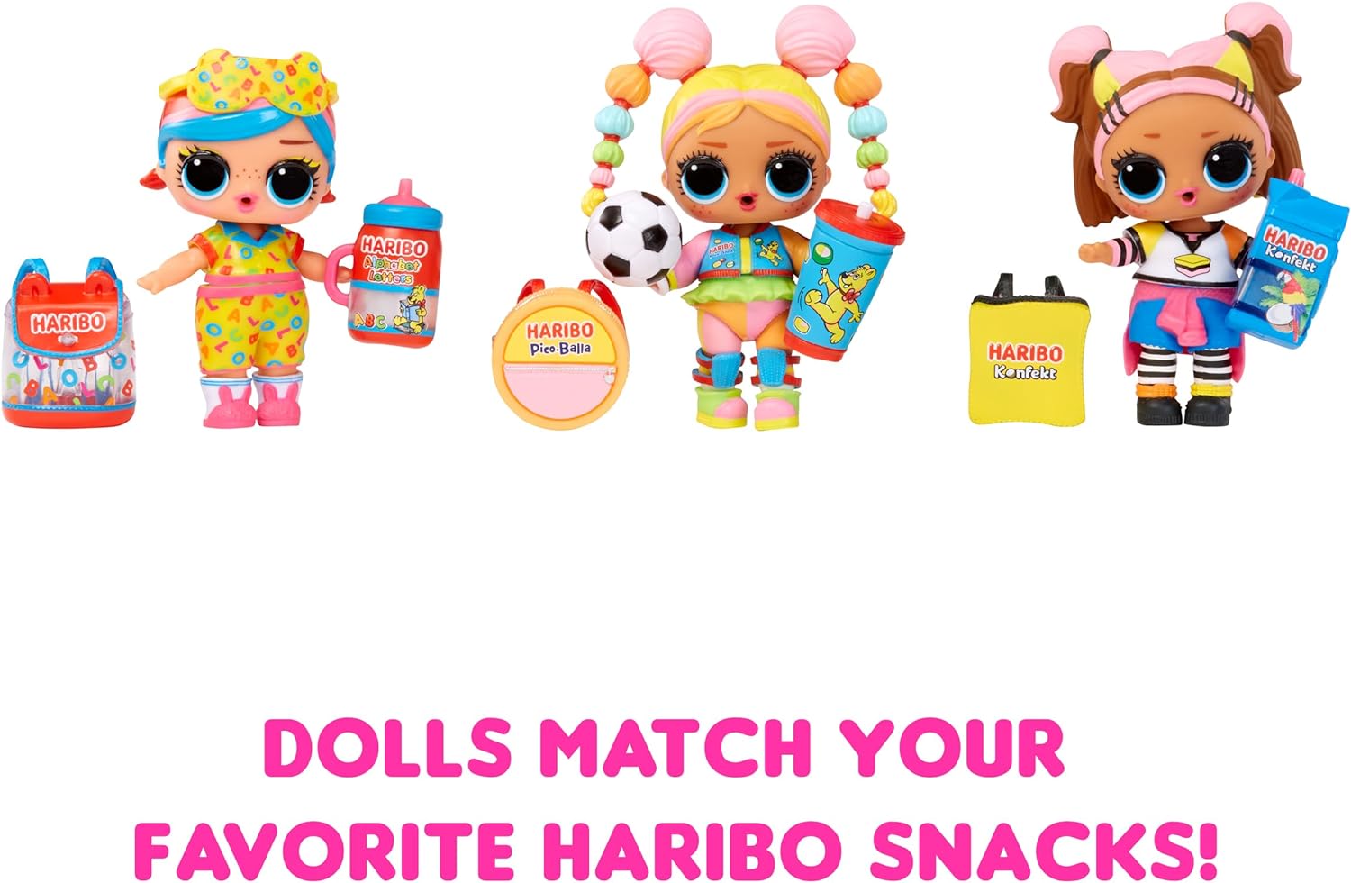 L.O.L. Surprise! Loves Mini Sweets & Haribo Dolls MGA-119913