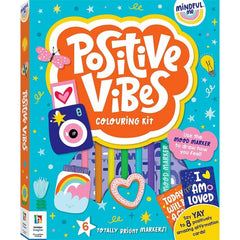 Hinkler Mindful Me Positive Vibes Colouring Kit 805444 - Colorland Toys