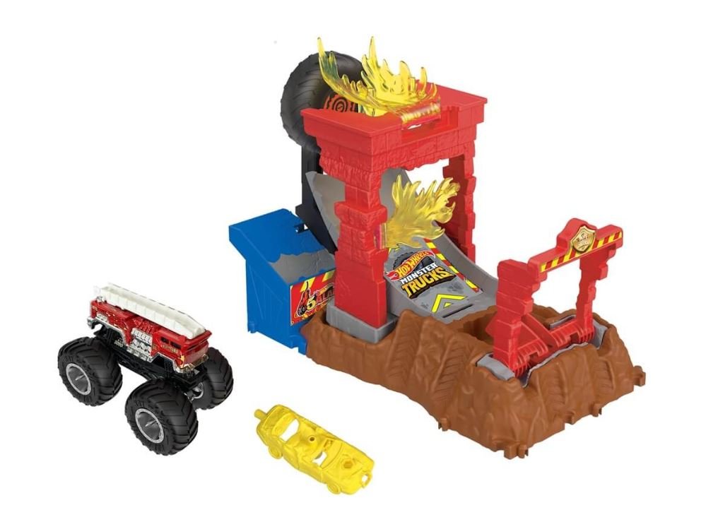 Hot Wheels City Speedy Pizza Pick - Up Track Set HKX44/HMD53 - Colorland Toys