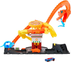 Hot Wheels City Toy Car Track Set HTN81 - Colorland Toys