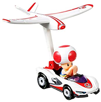 Hot Wheels Mario Kart Die Cast Glider Toad GVD34/GVD30 - Colorland Toys