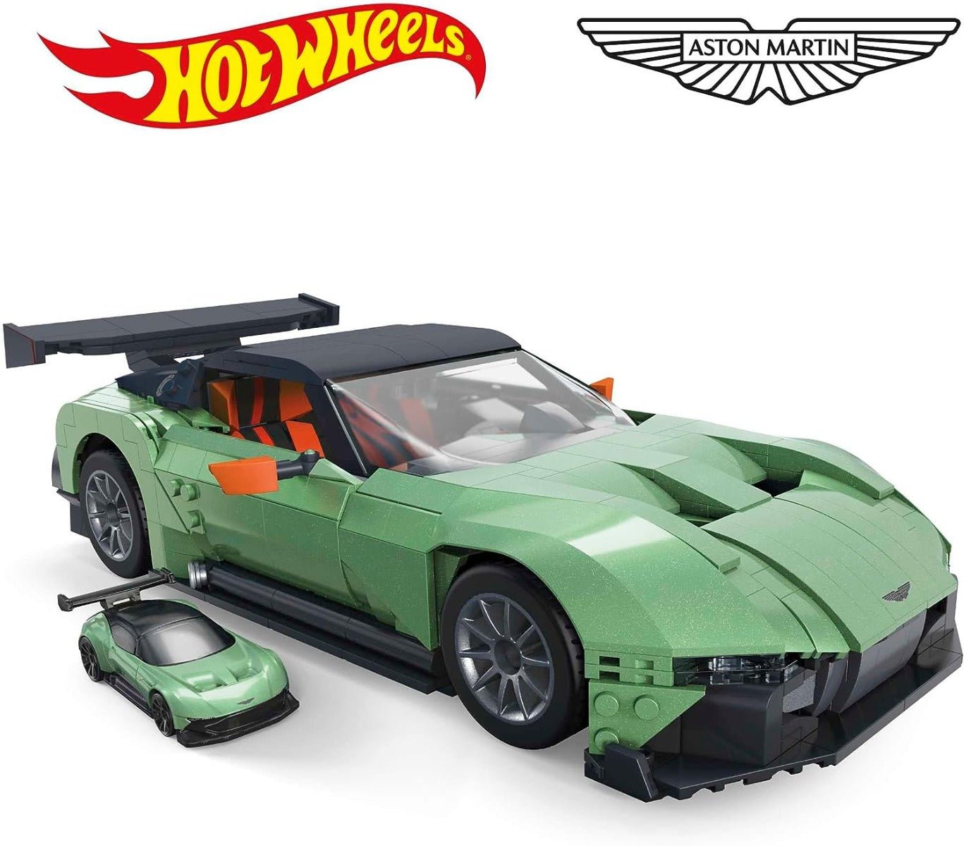 Hot Wheels Mega Construx Construction Set - Aston Martin Vulcan HMY97 - Colorland Toys