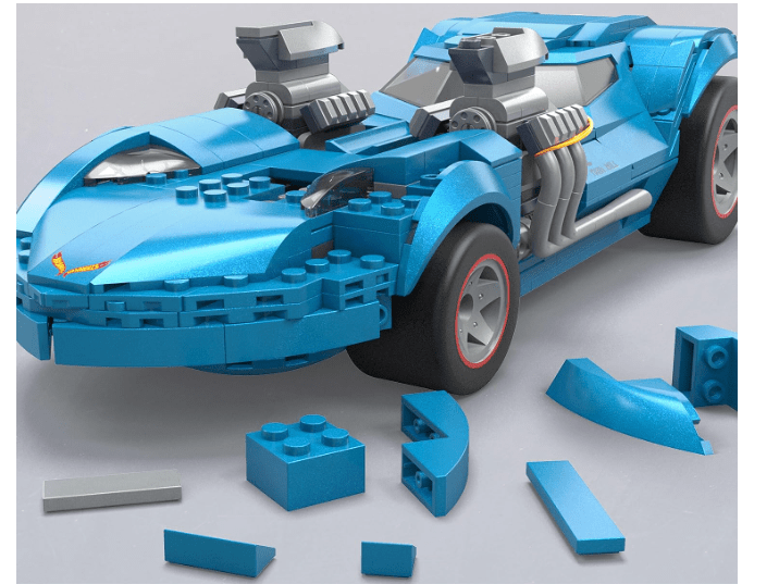 Hot Wheels Mega Construx Construction Set - Twin Mill HKV07 - Colorland Toys