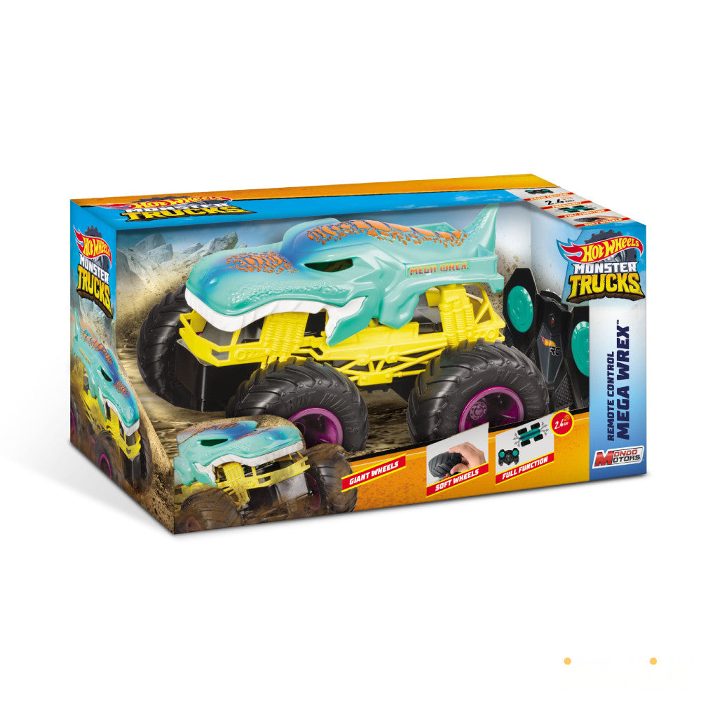 Mondo Hot Wheels RC Monster Trucks Mega Wrex 63680