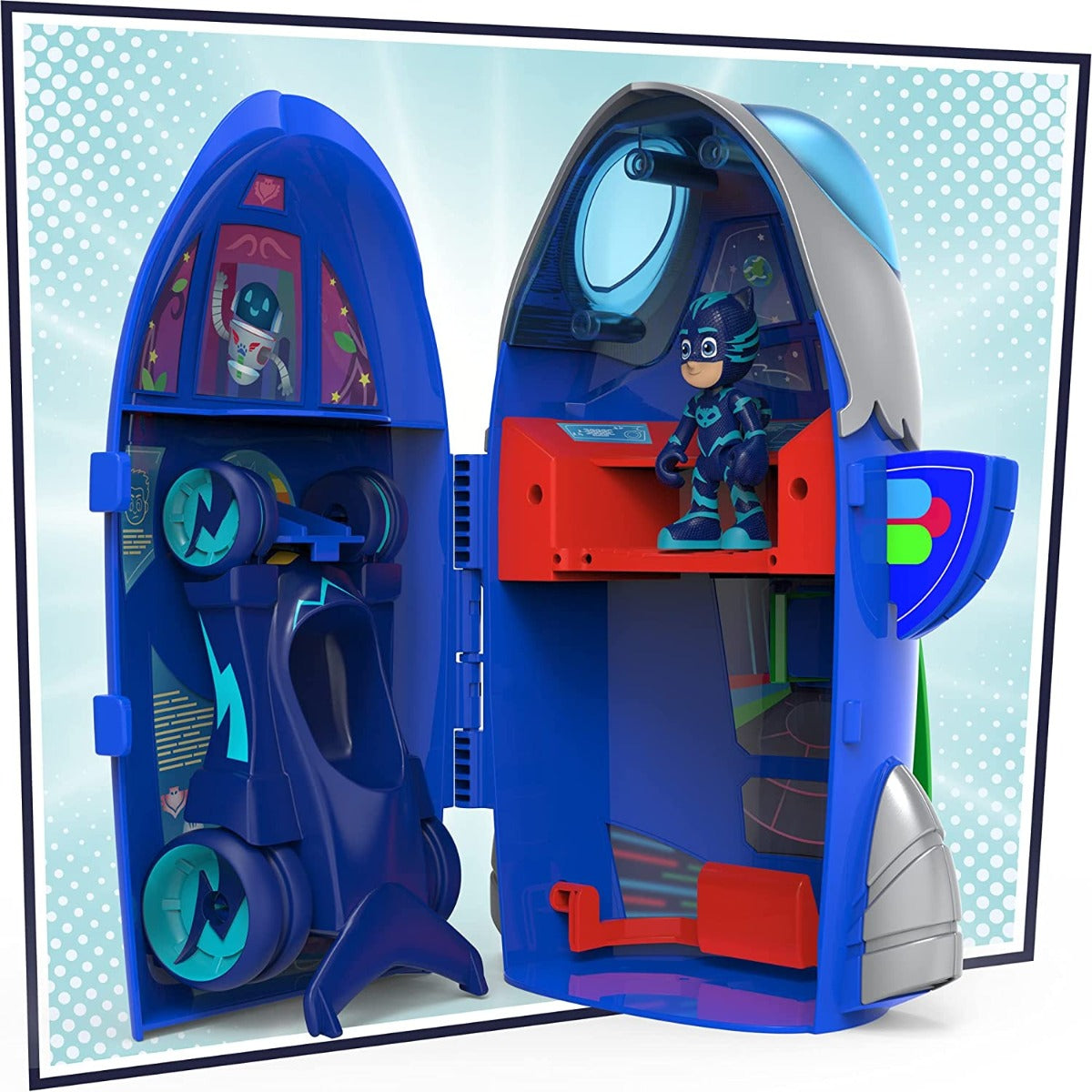 PJ Masks 2-in-1 Headquarters Playset F2098