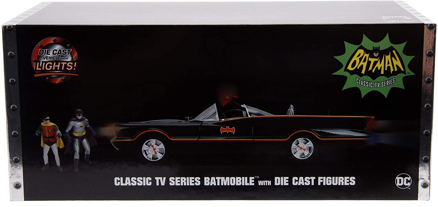 Jada Batman Classic Batmobile 1:18 Scale 253216001 - Colorland Toys