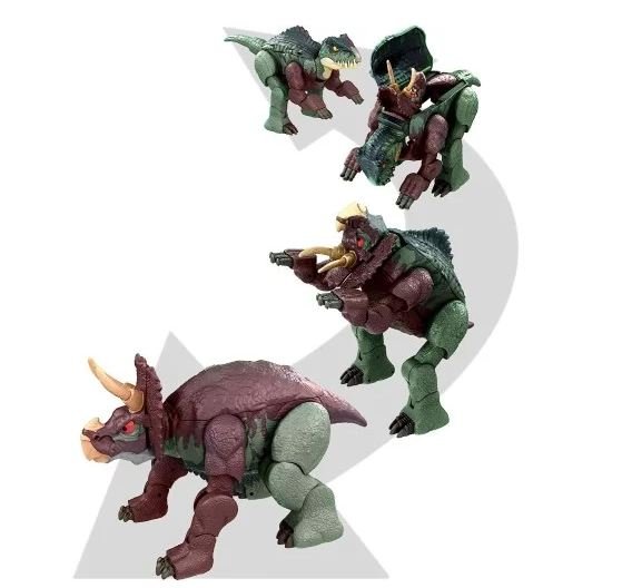 Jurassic World Fierce Changers Giganotosaurus & Nasutoceratops Action Figure HPD33 - Colorland Toys