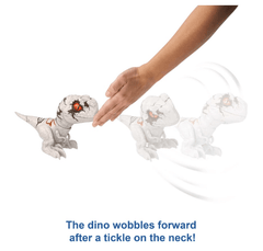 Jurassic World Uncaged Rowdy Roars Speed White Dino Figure GWY57 - Colorland Toys