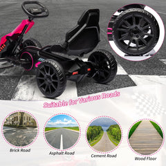 Kart Pedal Car Pink LB - 6005 - Colorland Toys