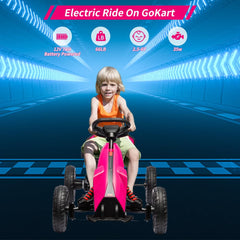 Kart Pedal Car Pink LB - 6005 - Colorland Toys
