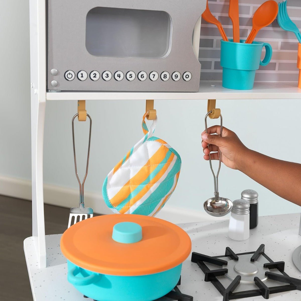 Kidkraft All Time Play Kitchen With Accessories 53370 - Colorland Toys