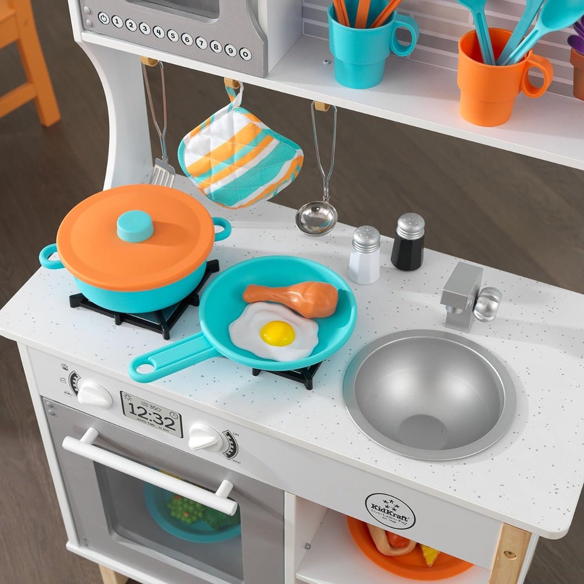 Kidkraft All Time Play Kitchen With Accessories 53370 - Colorland Toys