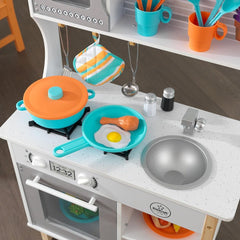 Kidkraft All Time Play Kitchen With Accessories 53370 - Colorland Toys