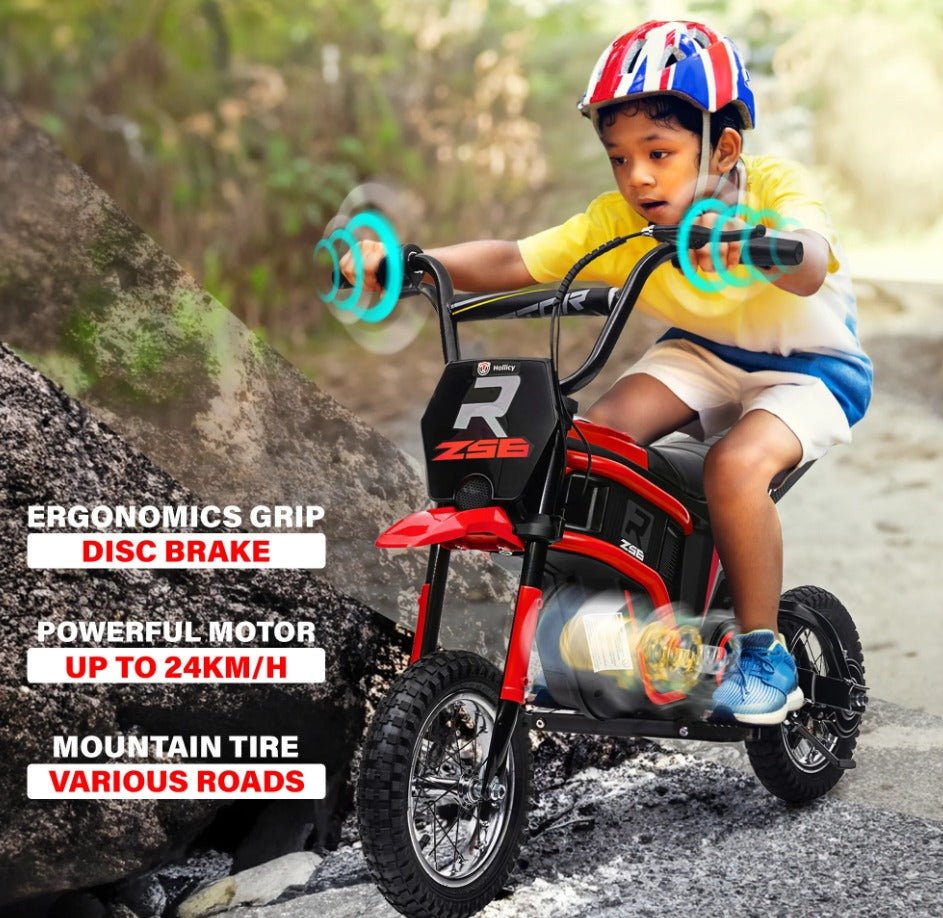 Kids Motorbike Green LB - 350EL - Colorland Toys