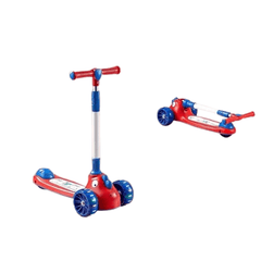 Kids Three Wheeled Scooter Red Y - ST1818B/S1161 - Colorland Toys