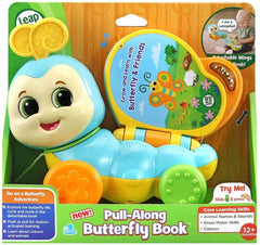 LeapFrog Pull - Along Butterfly Book 80 - 613403 - Colorland Toys