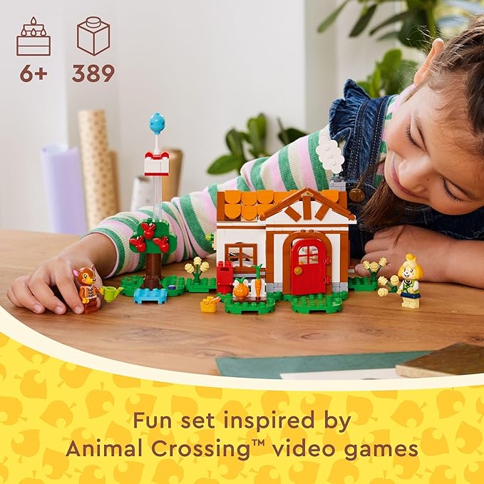 LEGO Animal Crossing Isabelles House Visit - Colorland Toys