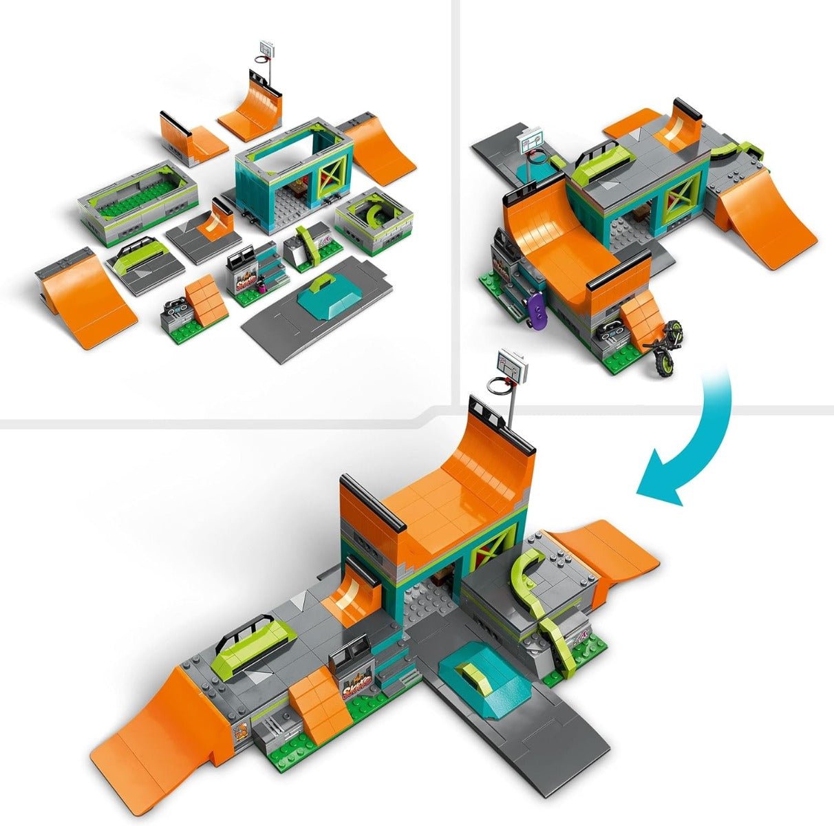 LEGO City Street Skate Park 60364/6425804 - Colorland Toys