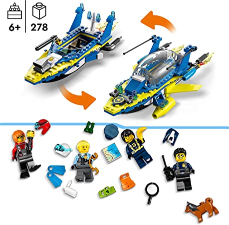 LEGO City Water Police Detective Missions 6385814/60355 - Colorland Toys