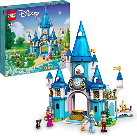 LEGO Disney Cinderella and Prince Charming's Castle 6378997/43206 - Colorland Toys