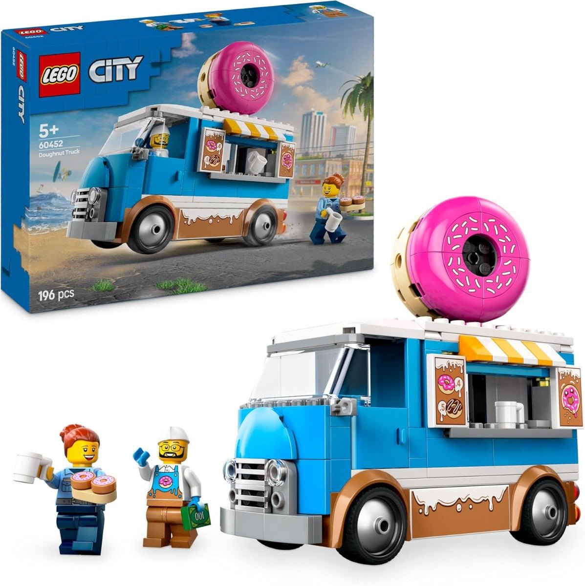 LEGO Donut Truck 6526282/60452 - Colorland Toys