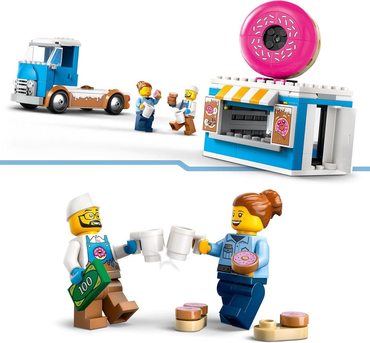 LEGO Donut Truck 6526282/60452 - Colorland Toys