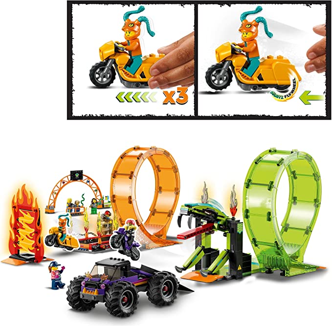 LEGO Double Loop Stunt Arena 6379651/60339 - Colorland Toys