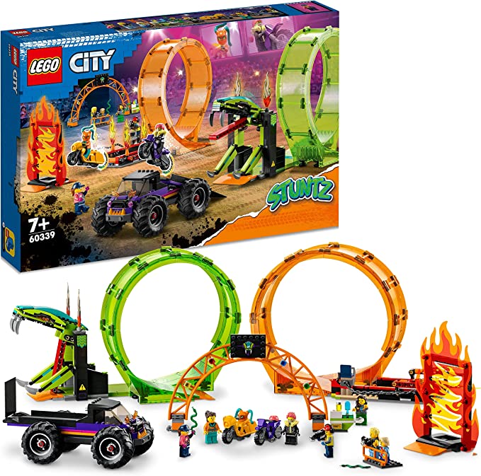 LEGO Double Loop Stunt Arena 6379651/60339 - Colorland Toys