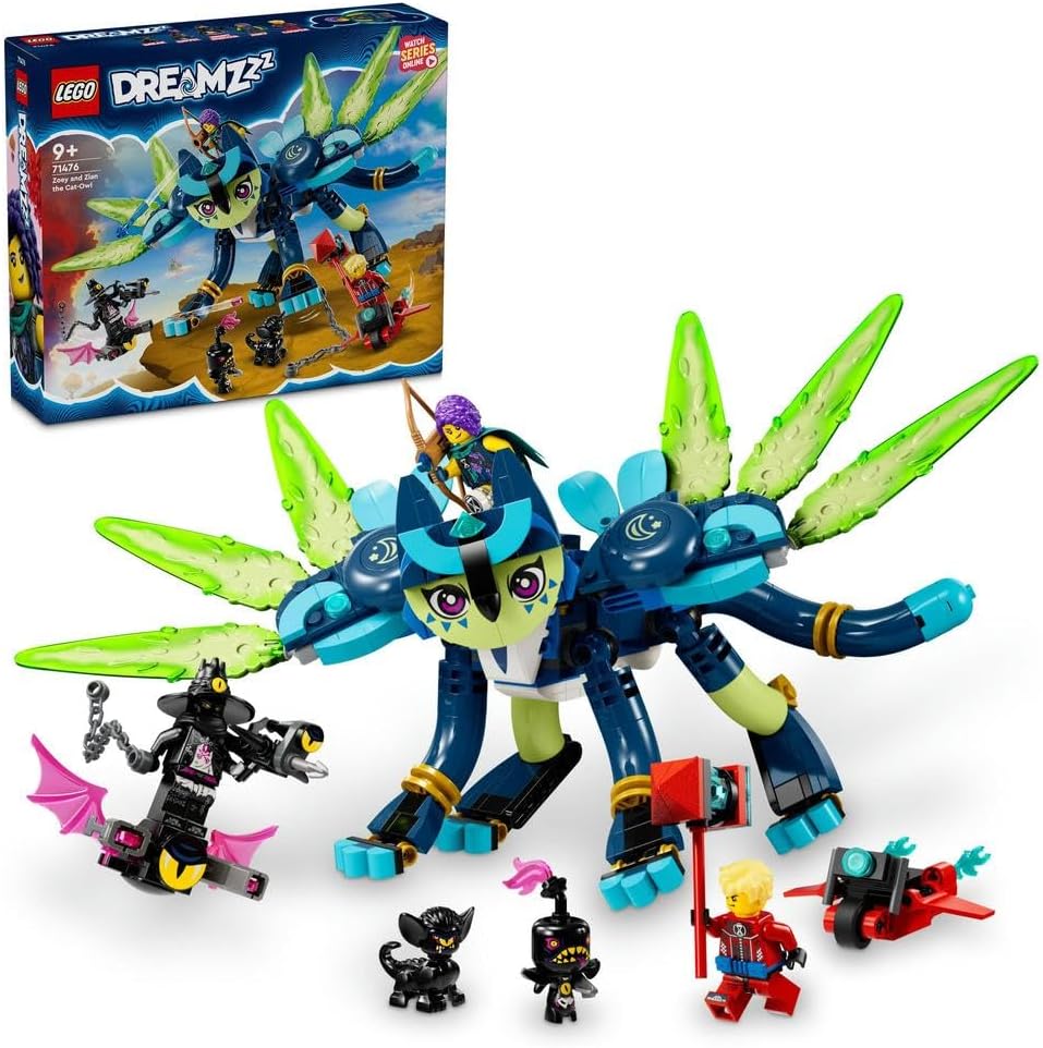 LEGO Dreamzzz Zoey And Zian The Cat - owl - Colorland Toys