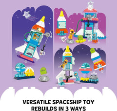 LEGO Duplo 3 - in - 1 Space Shuttle Adventure 6470483/10422 - Colorland Toys