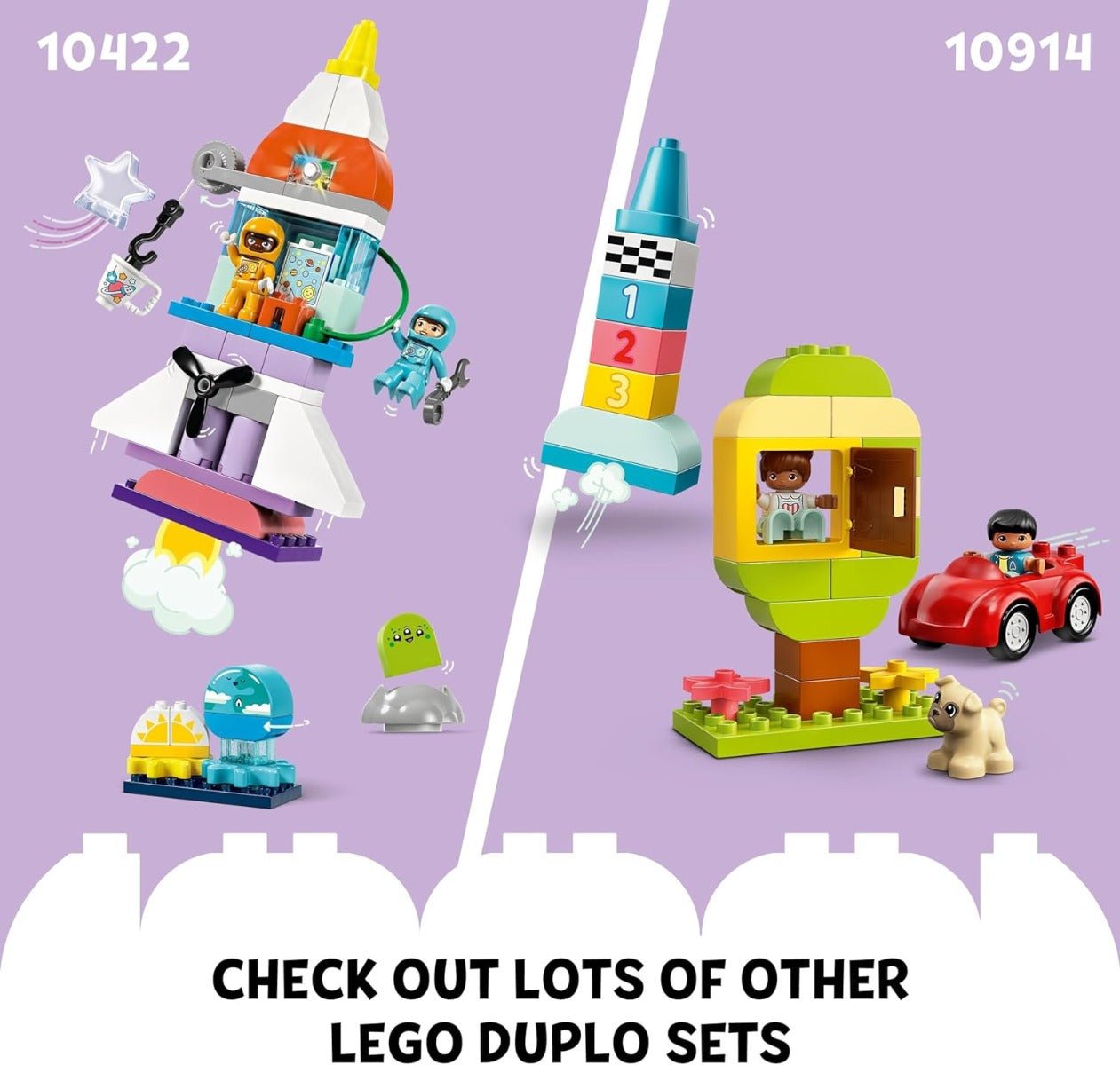 LEGO Duplo 3 - in - 1 Space Shuttle Adventure 6470483/10422 - Colorland Toys