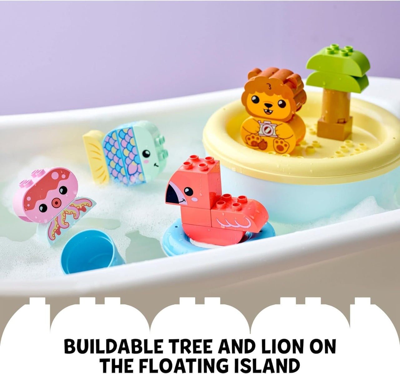 LEGO Duplo Bath Time Fun: Floating Animal Island 6379252/10966 - Colorland Toys