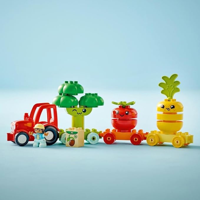 LEGO Duplo My First Fruit and Vegetable Tractor 6426525/10982 - Colorland Toys