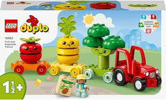 LEGO Duplo My First Fruit and Vegetable Tractor 6426525/10982 - Colorland Toys