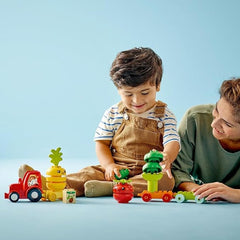 LEGO Duplo My First Fruit and Vegetable Tractor 6426525/10982 - Colorland Toys