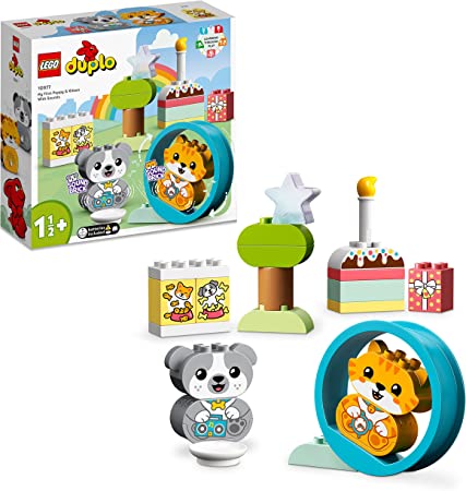 LEGO Duplo My First Puppy & Kitten With Sounds 6379274/10977 - Colorland Toys