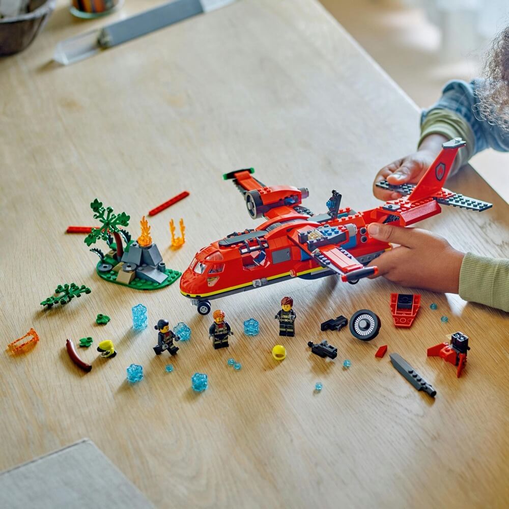 Lego Fire Rescue Plane Building Playset - Colorland Toys