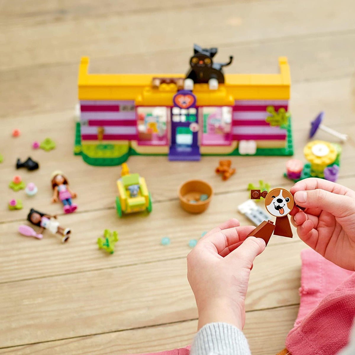 LEGO Friends Pet Adoption Café Animal Rescue Set 6379040/41699 - Colorland Toys