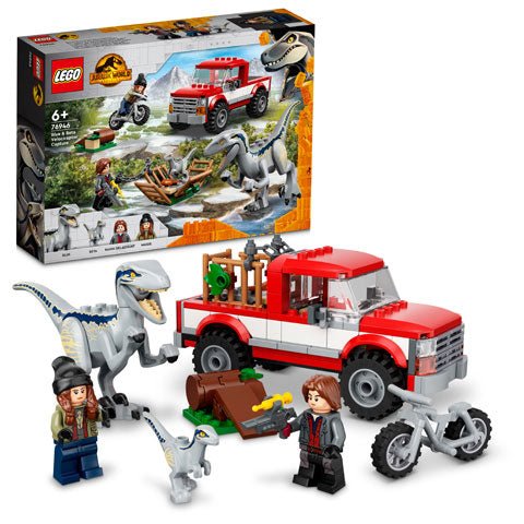 LEGO Jurassic World Blue & Beta Velociraptor Capture Set 6332796/76946 - Colorland Toys