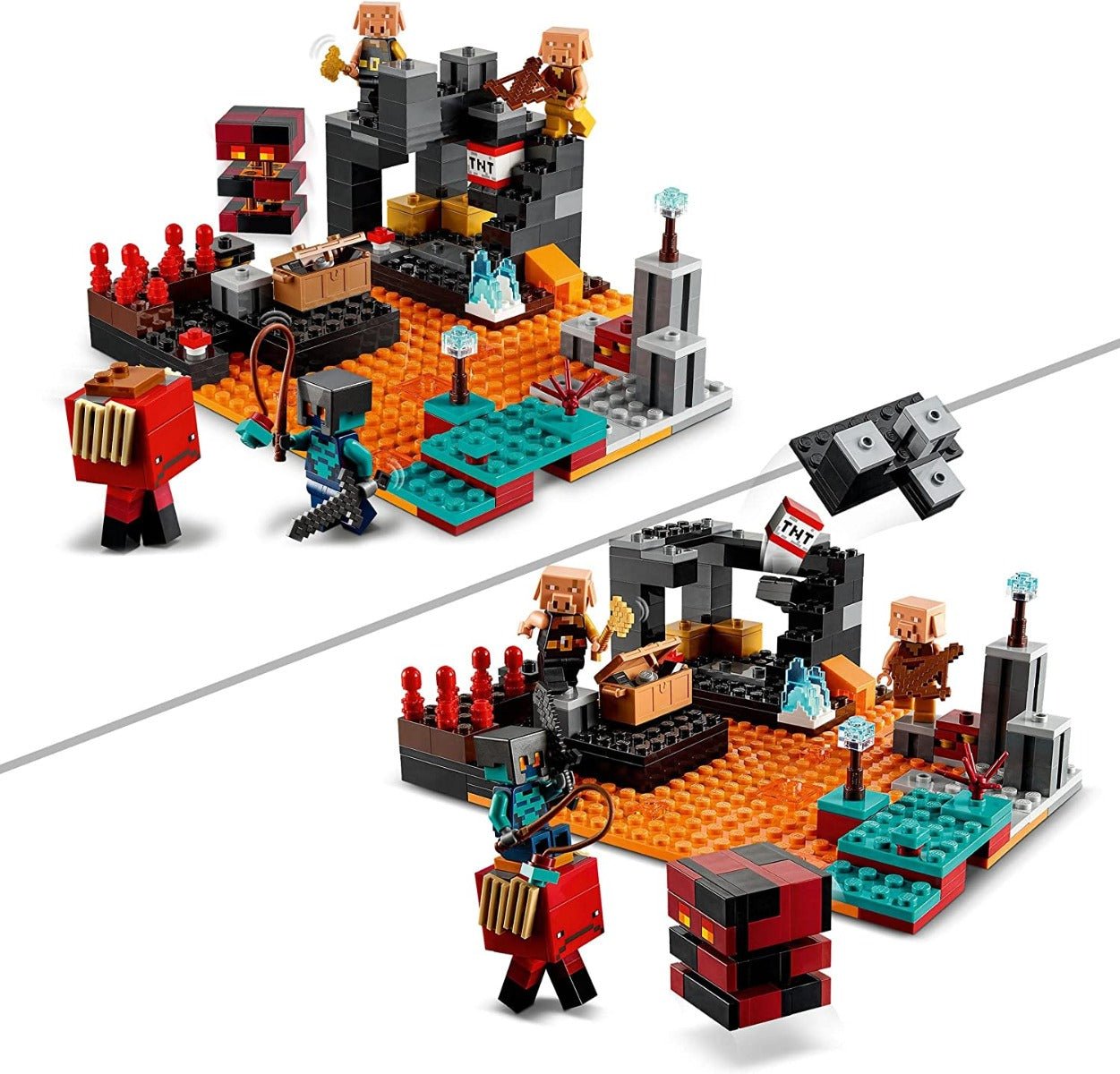 LEGO Minecraft The Nether Bastion 6379573/21185 - Colorland Toys