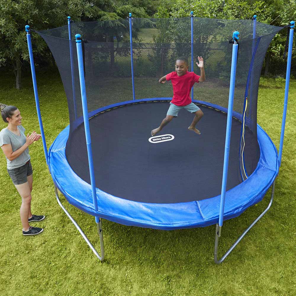 Little Tikes Mega Trampoline 12ft Blue and Black LIT-657061