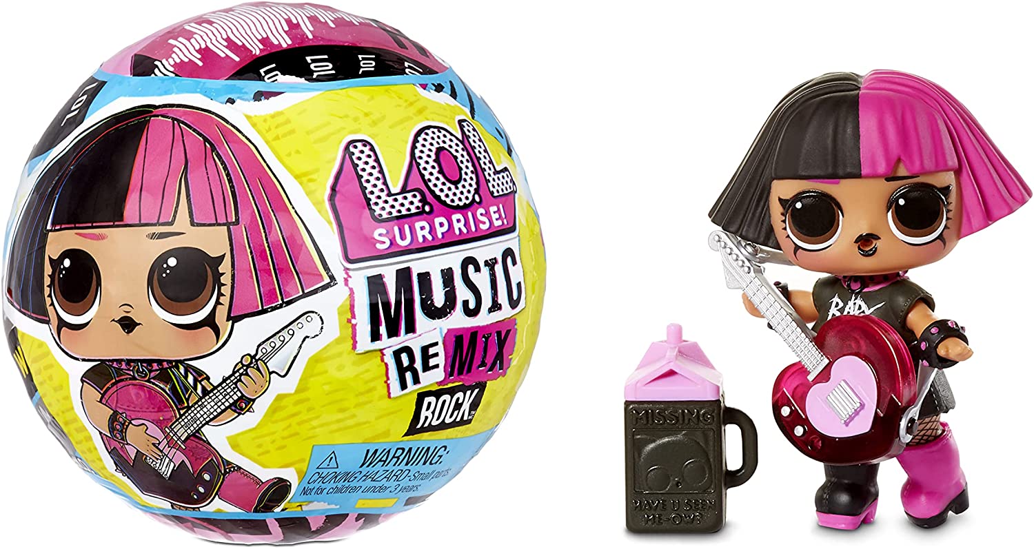 LOL Surprise! Remix Rock Dolls with 7 surprises MGA - 577522 - Colorland Toys