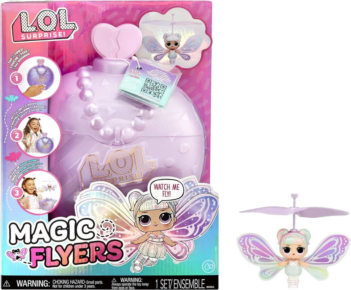 LOL Surprise Rock n' Release Flyers (Lilac Wings) - Colorland Toys