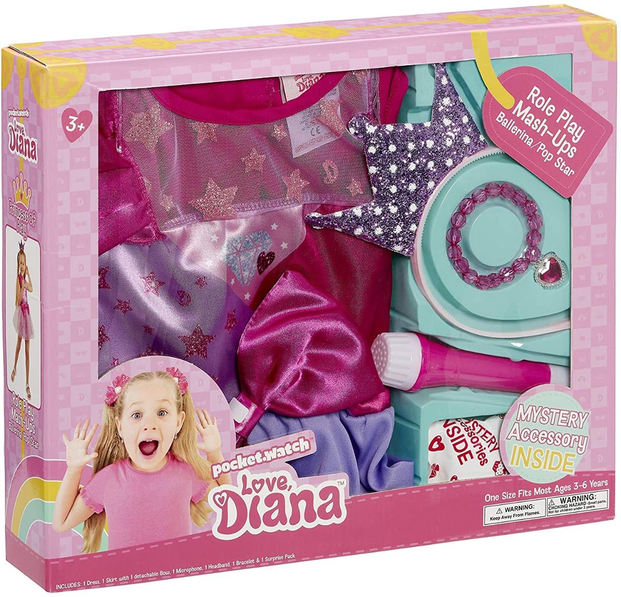 Love Diana Ballerina Rockstar Dress Up 918523 - Colorland Toys