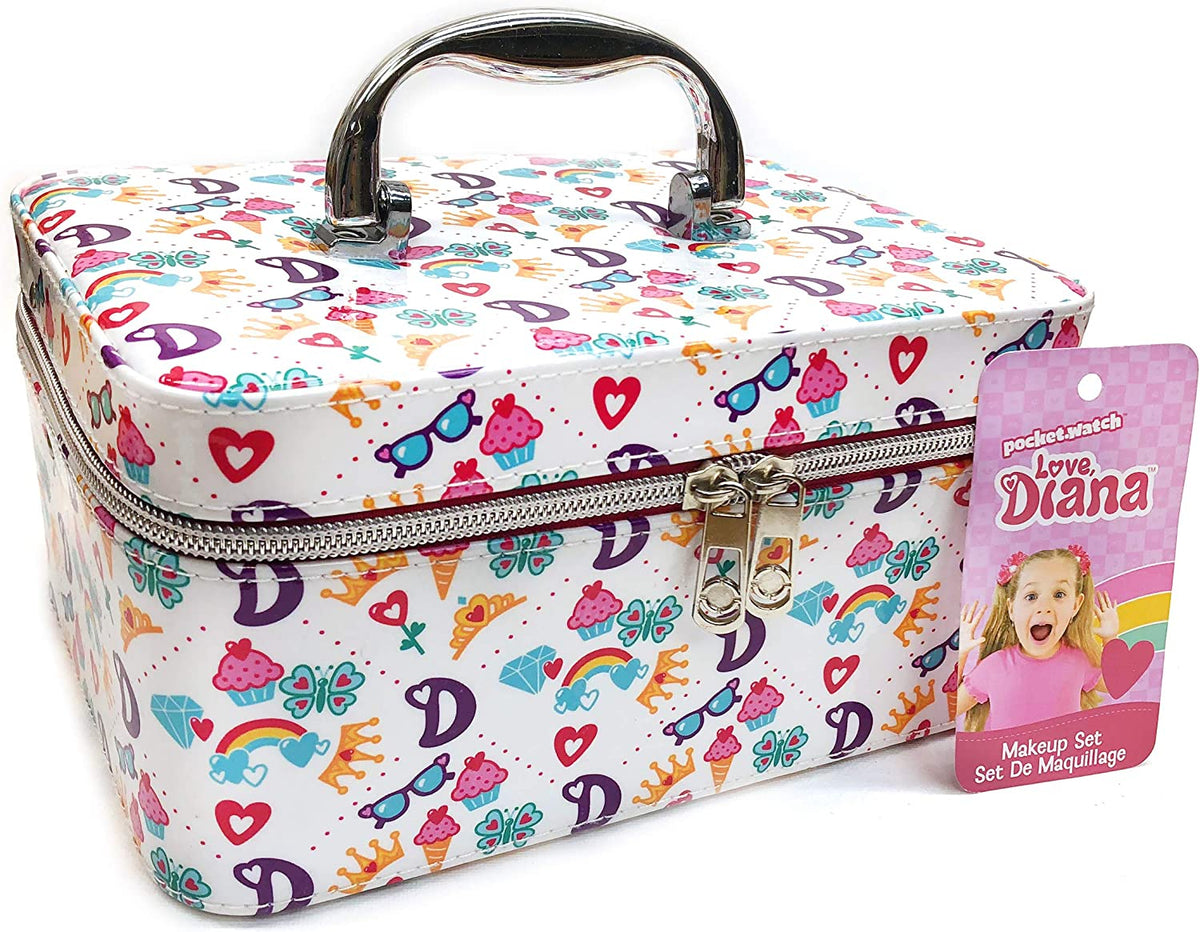 Love Diana Deluxe Train Creative Make - Up Carrying Case 918494 - Colorland Toys